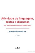 Capa do livro Atividades de linguagem, textos e discursos