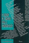 Capa do livro O ensino de lnguas para a comunicao