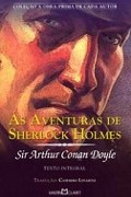 Capa do livro As aventuras de Sherlock Holmes