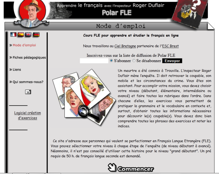 Captura de tela do site Polar