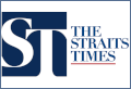 Logo do jornal The Straits Times