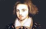 Retrato de Christopher Marlowe