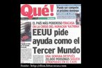 EE.UU. pide ayuda como los paises del tercer mundo