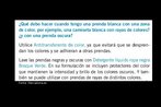 Texto com informaes sobre como proceder ao lavar a roupa. Palavras-chave: Ropa. Lavado. Instruo. Imperativo.