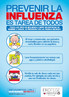 Folder chileno com orientaes sobre os cuidados a serem tomados com relao  preveno e contaminao pela Influenza. Palavras-chave: Gripe. H1N1. Pandemia. Chile. Escola. Flder.