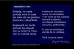 Poema de Miguel Hernndez, poeta e dramaturgo espanhol pertencente  Gerao de 27. Sua obra foi marcada por um claro compromisso poltico com os mais pobres. Palavras-chave: Miguel Hernndez, poesia, Gerao de 27.