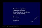 Poema de Miguel Hernndez, poeta e dramaturgo espanhol pertencente  Gerao de 27. Sua obra foi marcada por um claro compromisso poltico com os mais pobres. Palavras-chave: Miguel Hernndez, poesia, Gerao de 27.