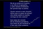 Poema de Miguel Hernndez, poeta e dramaturgo espanhol pertencente  Gerao de 27. Sua obra foi marcada por um claro compromisso poltico com os mais pobres. Palavras-chave: Miguel Hernndez, poesia, Gerao de 27.