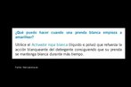 Texto com informaes sobre como proceder ao lavar a roupa. Palavras-chave: Ropa. Lavado. Instruo. Imperativo.