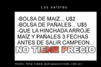 Cartaz do time de futebol argentino River Plate, com uma provocao ao time rival, Boca Juniors. A partir dessa imagem podemos trabalhar uma srie de contedos, tais como: linguagem figurada, lxico dos alimentos, debate sobre a violncia nos campos de futebol, consumismo, etc. Palavras-chave: Esporte. Linguagem figurada. Alimento. Cozinha. Casa. Violncia.