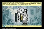 Charge do cartunista espanhol Faro sobre as relaes matrimoniais. Palavras-chave: Familia. Matrimonio. Charge.