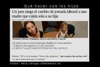 Qu hacer con los hijos?