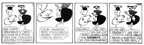 Tira cmica da Mafalda, que tenta explicar porque as pessoas no tem boas ideias. Palavras-chave: Hemisfrio. Sul. Norte. Diferena. Poltica. Pases. Economia. Distribuio.