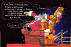 Carto de Natal de 2003, elaborado por Tucho Giusti. Palavras-chave: Carto. Postal. Gnero textual. Comemorao. Tarjeta. Natal..