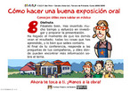 Sequncia de 8 dicas sobre exposio oral na escola. Este slide recomenda que o aluno relaxe. Algumas tcnicas de relaxamento so essenciais para garantir que, alm dos aspectos fsicos, se disponha tambm de condies psicolgicas e emocionais adequadas para a exposio. Entre esses aspectos encontram-se o aquecimento vocal, o alongamento e a prpria respirao.<br> Palavras-chave: Oratria. Treino. Expresso oral. Instruo.<br> <br> <a href="http://www.lem.seed.pr.gov.br/arquivos/File/Varios/exposicion_oral.pdf" targer="_blank">Baixe o prospecto completo em PDF</a><br> <hr> Outras partes do prospecto:<br> <ul> <li><a href="http://www.lem.seed.pr.gov.br/modules/galeria/detalhe.php?foto=2835">Cmo hacer una buena exposicin oral - cabealho</a></li> <li><a href="http://www.lem.seed.pr.gov.br/modules/galeria/detalhe.php?foto=2836">Dica 1 - Prepara la intervencin</a></li> <li><a href="http://www.lem.seed.pr.gov.br/modules/galeria/detalhe.php?foto=2837">Dica 2 - Elabora un guin</a></li> <li><a href="http://www.lem.seed.pr.gov.br/modules/galeria/detalhe.php?foto=2838">Dica 3 - Ensaya en voz alta</a></li> <li><a href="http://www.lem.seed.pr.gov.br/modules/galeria/detalhe.php?foto=2839">Dica 4 - Habla despacio</a></li> <li><a href="http://www.lem.seed.pr.gov.br/modules/galeria/detalhe.php?foto=2840">Dica 5 - Utiliza los gestos adecuadamente</a></li> <li><a href="http://www.lem.seed.pr.gov.br/modules/galeria/detalhe.php?foto=2841">Dica 6 - Utiliza materiales de apoyo</a></li> <li><a href="http://www.lem.seed.pr.gov.br/modules/galeria/detalhe.php?foto=2842">Dica 7 - No te enrolles</a></li> 