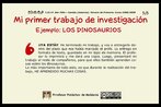 Srie de 4 imagens com exemplos de como realizar uma pesquisa. Essa srie faz parte da Srie Investigacin que consta de 6 imagens com instrues de como porceder para realizar a pesquisa. <br> Palavras-chave: Cartaz. Exemplo. Pesquisa. Informao. Trabalho escolar. Orientaes. <br> <br> <a href="http://www.lem.seed.pr.gov.br/arquivos/File/investigar1.pdf" target="_blank">Baixe o exemplo completo em PDF</a><br> <hr> Outras partes do exemplo:<br> <ul> <li><a href="http://www.lem.seed.pr.gov.br/modules/galeria/detalhe.php?foto=2825">Passos 1 e 2: Tema y informacin</a></li> <li><a href="http://www.lem.seed.pr.gov.br/modules/galeria/detalhe.php?foto=2826">Passo 3: Guin</a></li> <li><a href="http://www.lem.seed.pr.gov.br/modules/galeria/detalhe.php?foto=2827">Passos 4 e 5: Escribir</a></li> </ul>