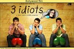 Cartaz promocional do filme "Three idiots", sucesso ao estilo bollywoodiano. Palavras-chave: ndia. Cultura. Oriente. Cinema.