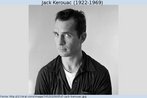 Foto do escritor estadunidense Jack Kerouac, um dos nomes mais importantes do movimento da Contracultura. Palavras-chave: Sculo 20. Literatura. Estados Unidos. Contracultura. P na Estrada.
