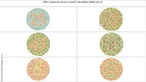 magem contendo vrias imagens para testes de cores, irrealizveis para quem possui problemas de viso como o dautonismo, por exemplo. Palavras-chave: viso, nmeros, daltonismo, descrio, interdiscurso.