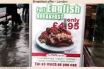 Breakfast offer - London