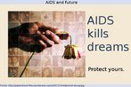 Montagem sobre a importncia da preveno contra a AIDS para a realizao de sonhos e aspiraes pessoais.  Palavras-chave: Pronomes possessivos. Caso oblquo. Conjugao de terceira pessoa.