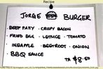 Burger recipe