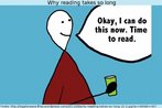 Why reading takes so long