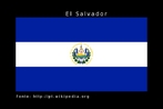A bandeira de El Salvador foi adoptada a 27 de setembro de 1972. Baseada na bandeira dos Estados Unidos da Amrica Central, foi inicialmemnte adotada em 1822, abandonada em 1865, reintalada em 1912, e confirmada em 1972. Uma bandeira similar, sem o smbolo central e com propores 3:5,  usada em propostas civis e como uma variante em propostas estatais; esta bandeira  tambm usada com um lema em letras amarelas, "Deus, Unio, Liberdade". Fonte: http://pt.wikipedia.org/wiki/Bandeira_de_El_Salvador. Palavras-chave: Texto no verbal. Smbolos. Cores. Significado. Interdiscurso. Ideologia. Patriotismo. Bandeira.