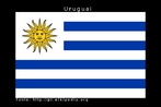 A bandeira do Uruguai é um dos símbolos nacionais do Uruguai. Foi adotada pelas leis de 16 de dezembro de 1828 e 12 de julho de 1930. Apresenta um sol na extremidade superior esquerda, e é a parte mais famosa da bandeira uruguaia. A estrela solar é o "Sol de Maio", também presente na bandeira da Argentina. A inclusão do sol na bandeira do Uruguai se deve aos laços históricos que uniram as duas nações quando elas compunham as Províncias Unidas do Rio da Prata, na independência da Espanha. A disposição dos elementos que compõem a bandeira do Uruguai é inspirada na bandeira dos Estados Unidos da América. Fonte: http://pt.wikipedia.org Palavras-chave: Texto não verbal. Símbolos. Cores. Significado. Interdiscurso. Ideologia. Patriotismo. Bandeira.